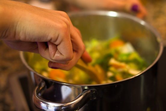 cooking while in a furnished apartment