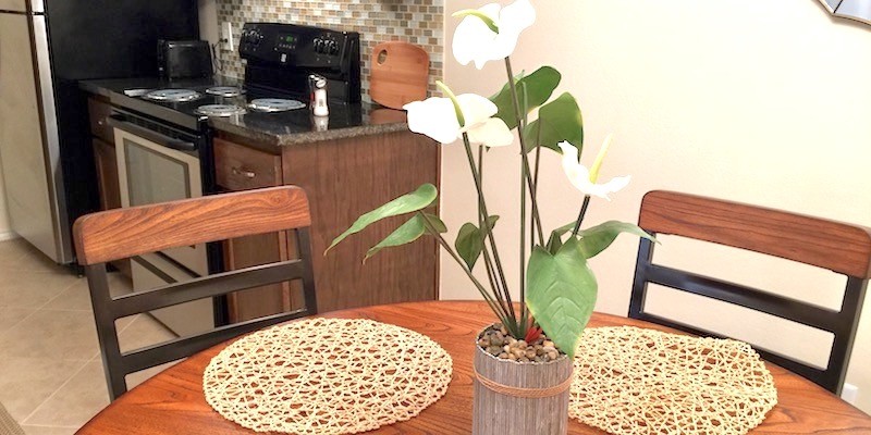 Dining Room in Furnished Apartment